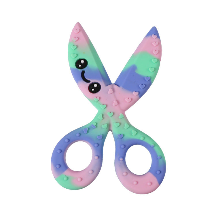 Silicone Baby Teether Tools Set Hammer Wrench Scissors Saw Nut 17