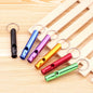 Outdoor Survival Self Defense Whistle Keychain Aluminum Alloy 9x47mm