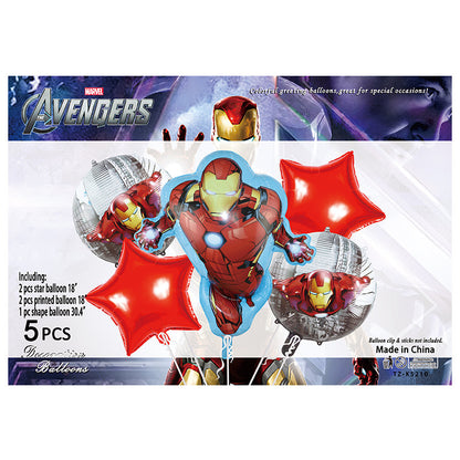 Cartoon Character Foil Balloon Set Kids Party Decoration 2 Sets 82