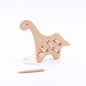 Wooden Threading Animal Toys Montessori Fine Motor Skills 2