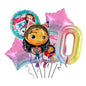 Gabby Dollhouse Foil Balloon Set Birthday Party Decoration 8