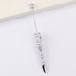 Printed Pattern Beadable Ballpoint Pens DIY Craft Supplies 27