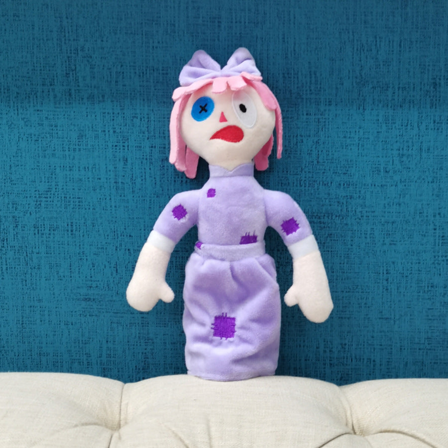 Assorted Cartoon Clown and Monster Plush Toy Short Plush 11-44cm 12