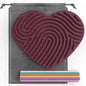 Silicone Sensory Active Plate Board Fidget Toy Round or Heart Shape 7