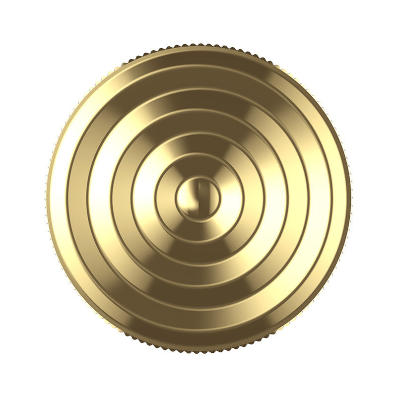 Stainless Steel Fidget Spinner Pendant Necklace with Spiral Ripple Design 7