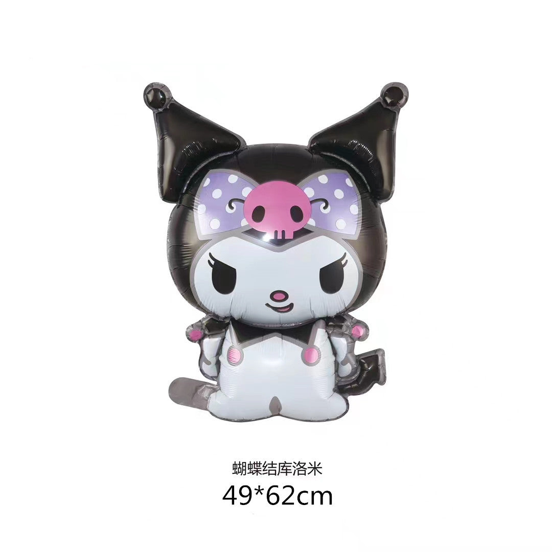 Sanrio Kuromi Melody Foil Balloons Birthday Party Decoration 5pcs 16