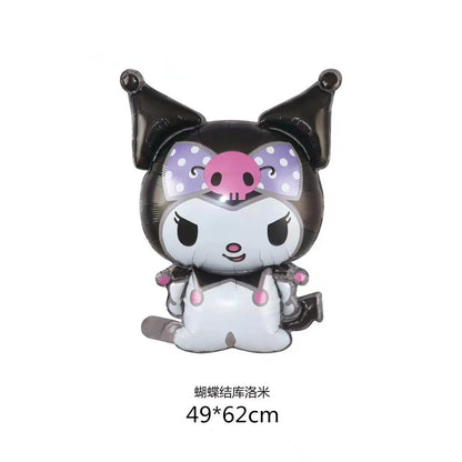 Sanrio Kuromi Melody Foil Balloons Birthday Party Decoration 5pcs 16