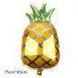 Fruit Foil Balloon Set Watermelon Pineapple Strawberry 5pcs 13