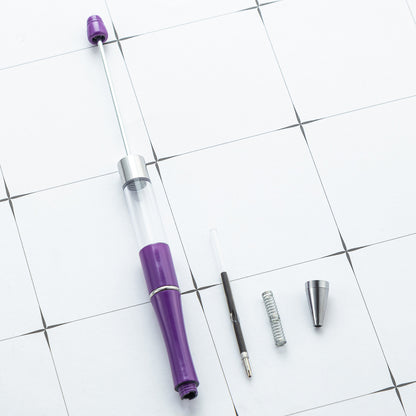 Hollow Empty Tube Beadable Ballpoint Pen DIY Craft Supplies 4
