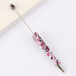 Printed Pattern Beadable Ballpoint Pens DIY Craft Supplies 9