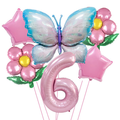 Butterfly Foil Balloon Set Birthday Party Decoration 40 Inch 17