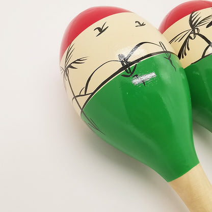 Wooden Sand Hammer Musical Toy Educational for Kids 3