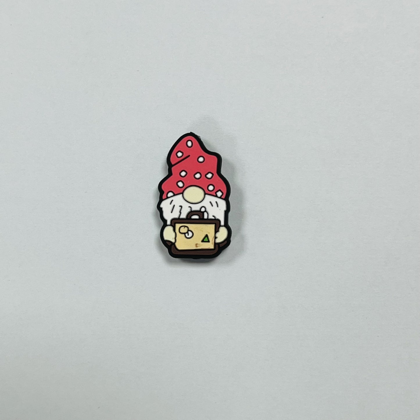 20Pcs Silicone Focal Beads Cartoon Dwarf Front Facing 15
