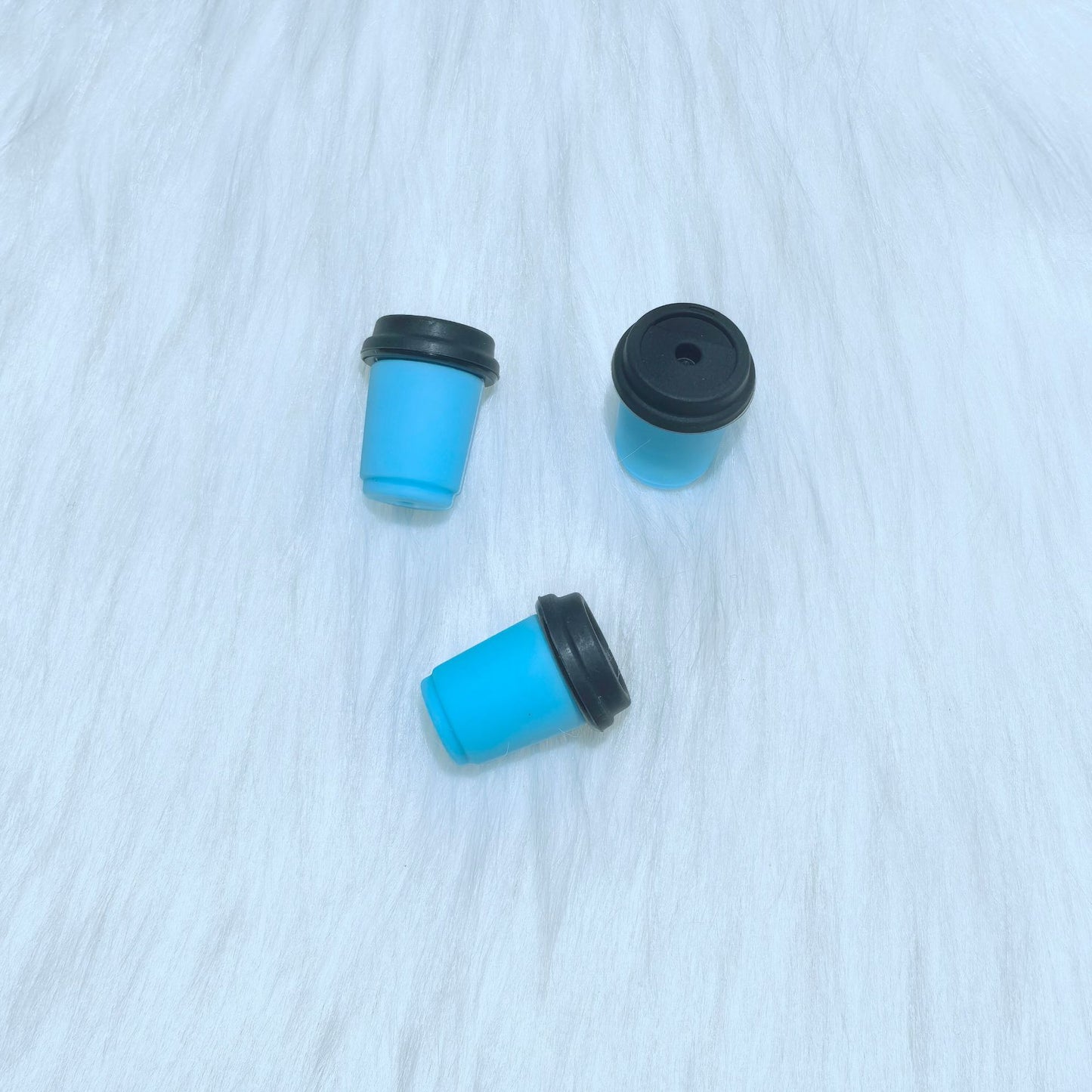 20Pcs Silicone 3D Focal Beads Solid Colorful Cup Holding Lid Detail 11