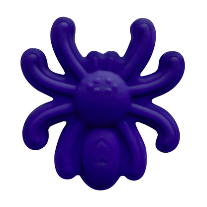 20Pcs Silicone Focal Beads Spider Solid Color Detailed Legs 3