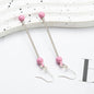 Beadable Earrings Metal DIY 7.8cm Length Craft Supplies 14