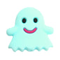 10pcs Silicone Focal Beads Halloween Ghost Bat Skull Pumpkin Designs 38