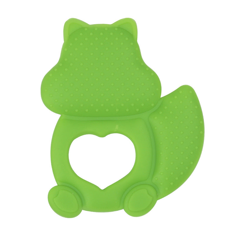 Squirrel Silicone Teething Toy Baby Teether 10Pcs Set 12
