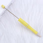 Environmentally Friendly ABS Wheat Straw Beadable Ballpoint Pens DIY Craft Supplies 8