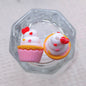 20Pcs Silicone 3D Focal Beads Valentine'S Day Small Cake Holding Heart 7