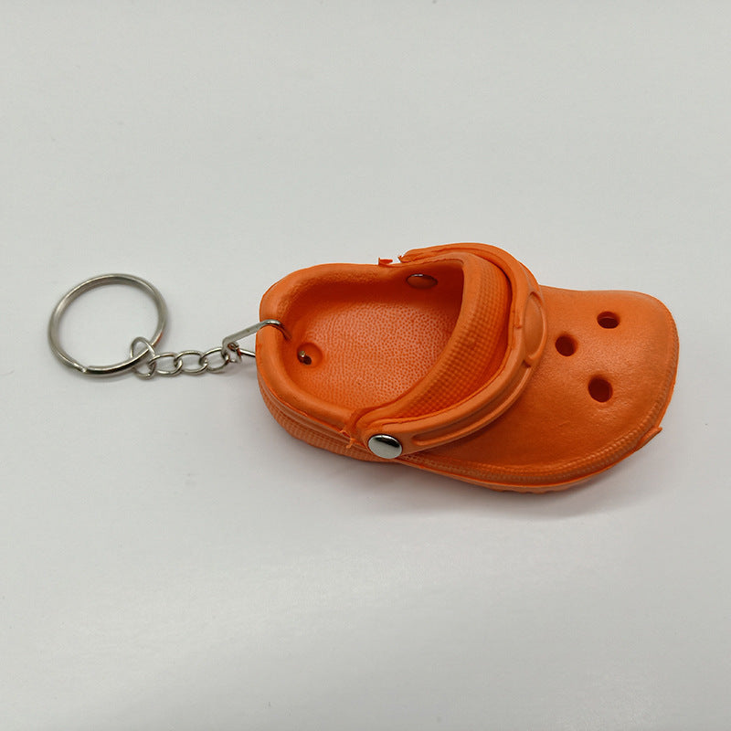Plastic Slipper Keychain Mini Shoe Charm 6