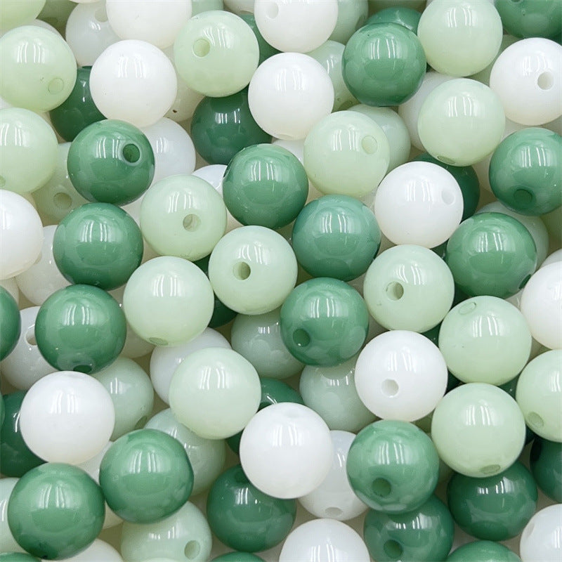 10pcs 16mm Makaron Color Round Acrylic Beads DIY Bracelet Making 6