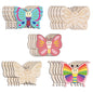 Wooden DIY Butterfly Crafts Montessori Toys for Kids 9 Piece Set