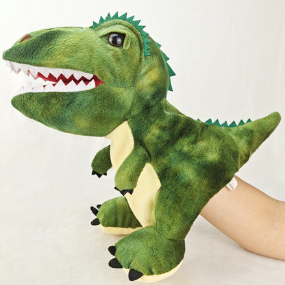Plush Dinosaur Hand Puppet Soft Toy with Openable Mouth 25cm 6