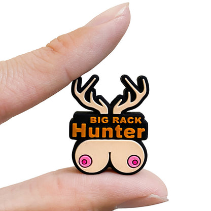 20Pcs Silicone Focal Beads Big Rack Hunter Holding Antlers 4
