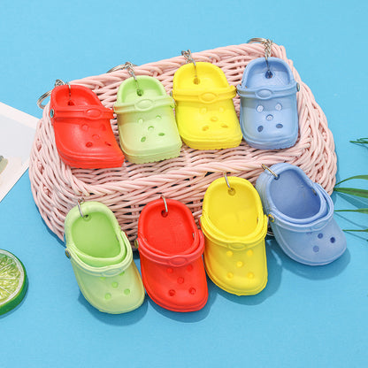 Plastic Slipper Keychain Mini Shoe Charm 2