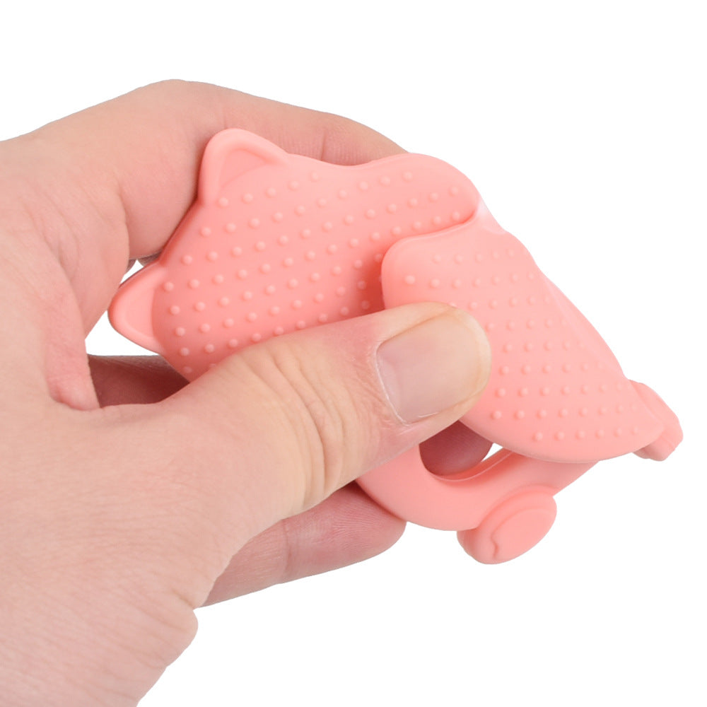 Squirrel Silicone Teething Toy Baby Teether 10Pcs Set 4