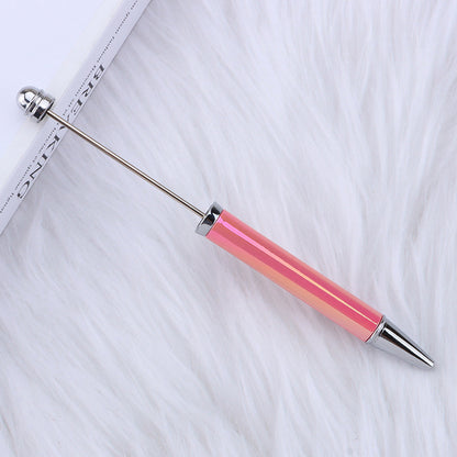 UV Electroplating Rainbow Color Beadable Ballpoint Pens DIY Craft Supplies 13
