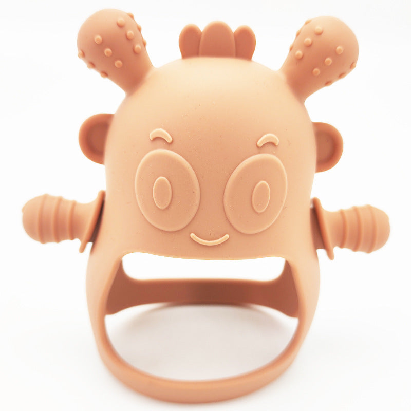Silicone Baby Teething Toy Monster Grip Shape 2 Pack 12
