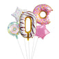 Digital Donut Number Foil Balloon Birthday Party Decoration 32 Inch 14
