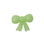20Pcs Silicone Focal Beads Bow Cross Solid Luminous Design 30