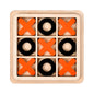 Wooden Tic Tac Toe Board Game Educational Toy for Kids