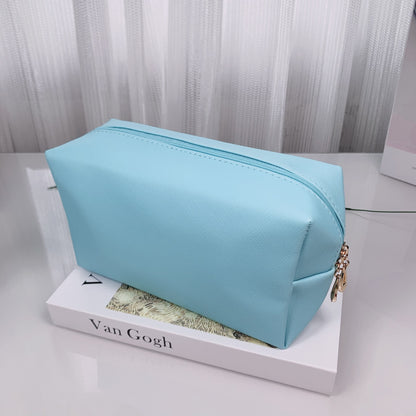PU Leather Makeup Bag Cosmetic Travel Portable Toiletry Storage Bag 9