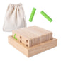 Wooden Building Blocks Educational Montessori Toys for Kids