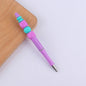 Colored Silicone Beaded Pens Handmade Office School Supplies Set 15