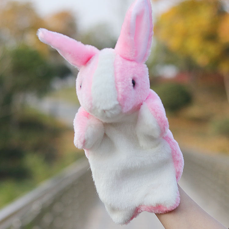 Plush Animal Hand Puppets Pretend Play Toy 25cm 19