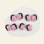 Silicone Focal Beads Cartoon Hedgehog Side Profile Design 5