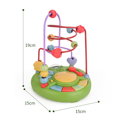 Plastic Bead Maze Musical Activity Toy for Toddlers 15cm