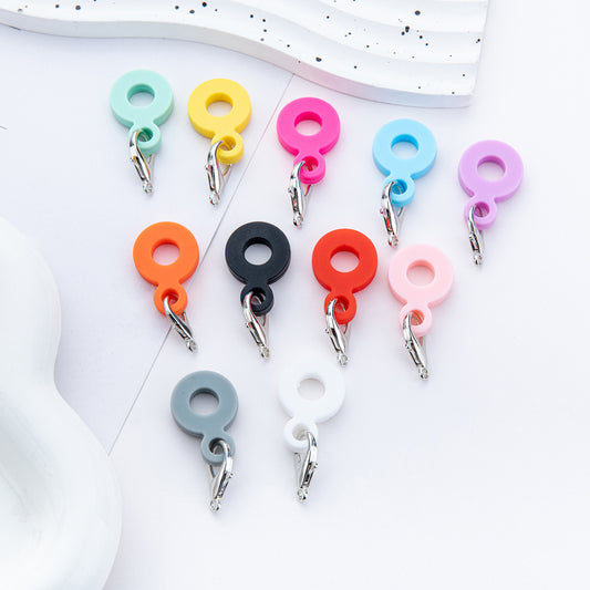 Silicone Tumbler Straw Holder Accessory Suit For 8mm-10mm Straw