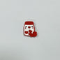 20Pcs Silicone Focal Beads Cartoon Heart Shaped Bottle Design 8