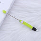 Creative Diy Printable Logo Happy Expression Plastic Beadable Ballpoint Pen 18