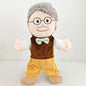 Plush Family Hand Puppets Pretend Play Toy 30cm 6