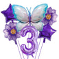 Butterfly Foil Balloon Set Birthday Party Decoration 40 Inch 32