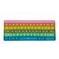 Silicone Pop Tubes Sensory Fidget Toy Keyboard 27x10.8cm 9