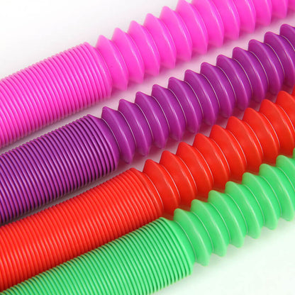 Pop Tubes Sensory Fidget Toy Flexible Extendable Tube 2