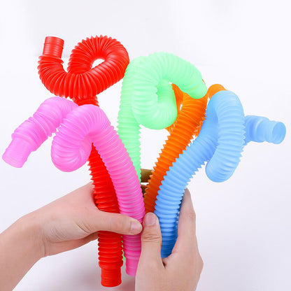 Pop Tubes Sensory Fidget Toy Flexible Extendable Tube 5